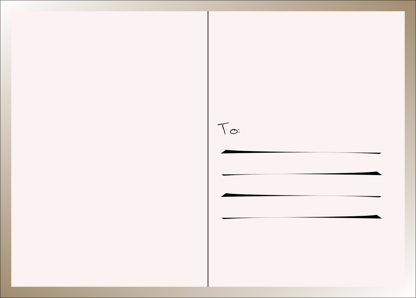 Personal Spiral Tower Postcard