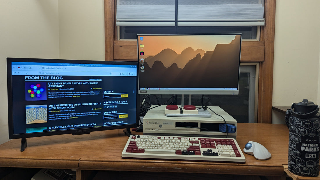 (Mostly) Assembling The Retro Computer Workstation