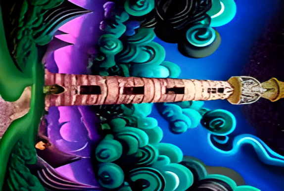 Personal Spiral Tower Postcard